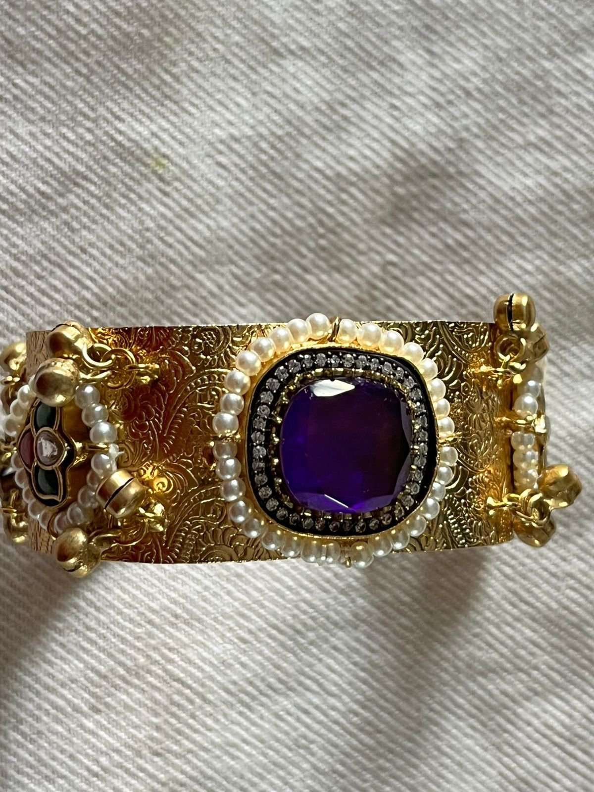 Kada with Magenta Color